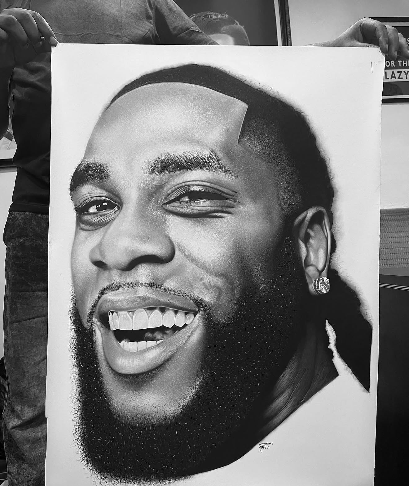 Burna Boy - Print