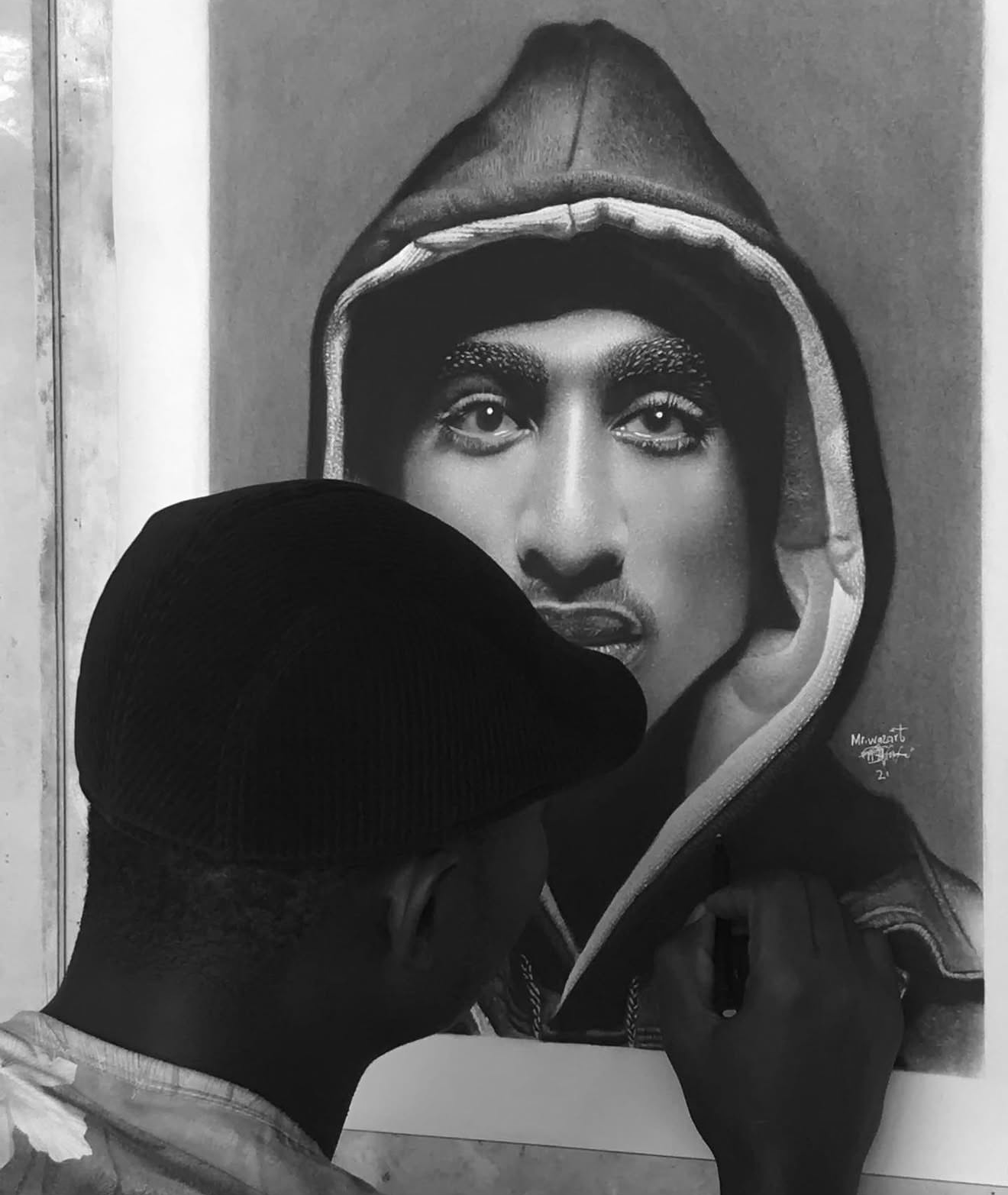 Tupac Shakur – Giclee Print