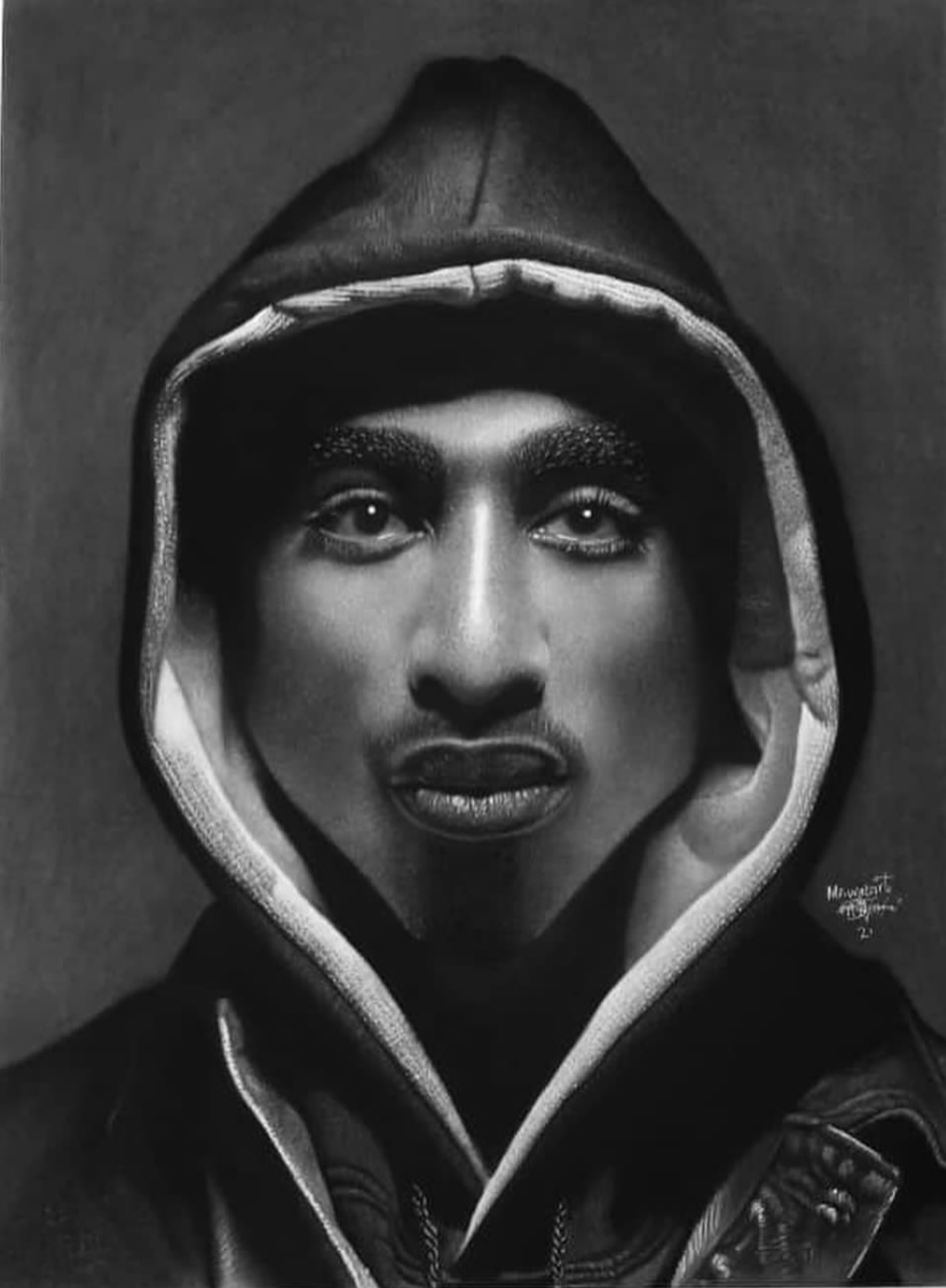 Tupac Shakur – Giclee Print