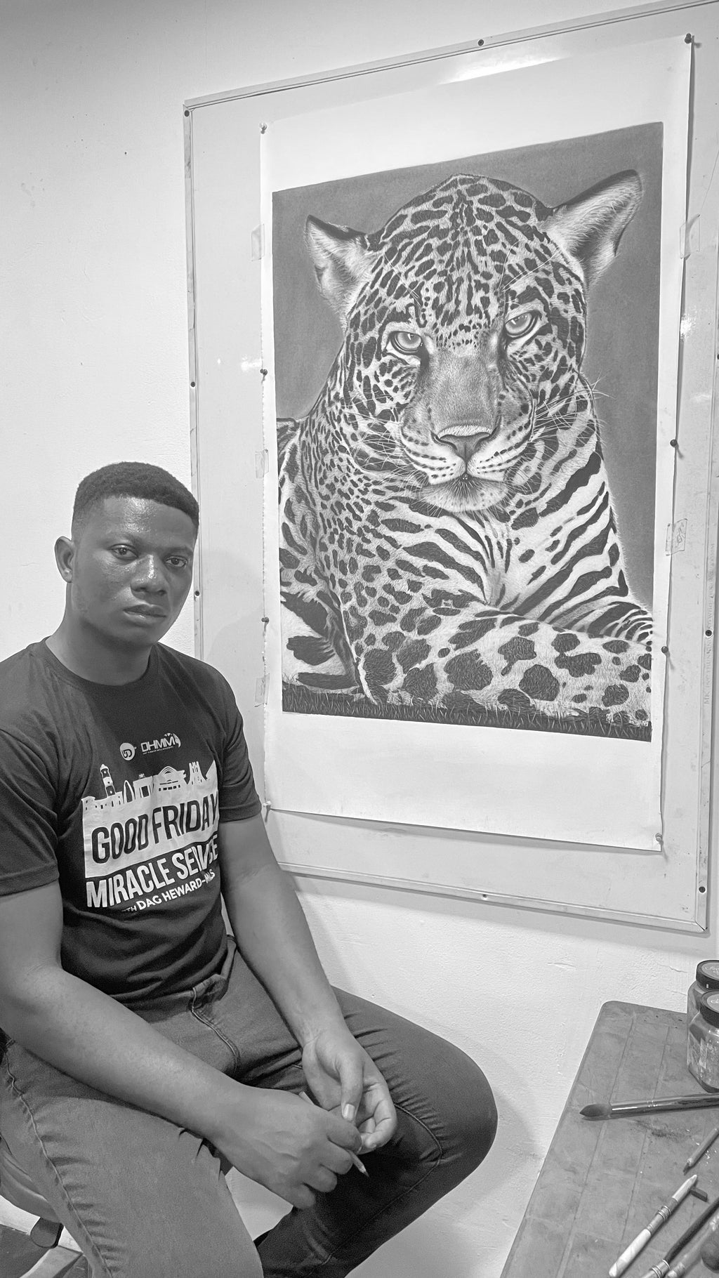 Leopard -  Giclee Print