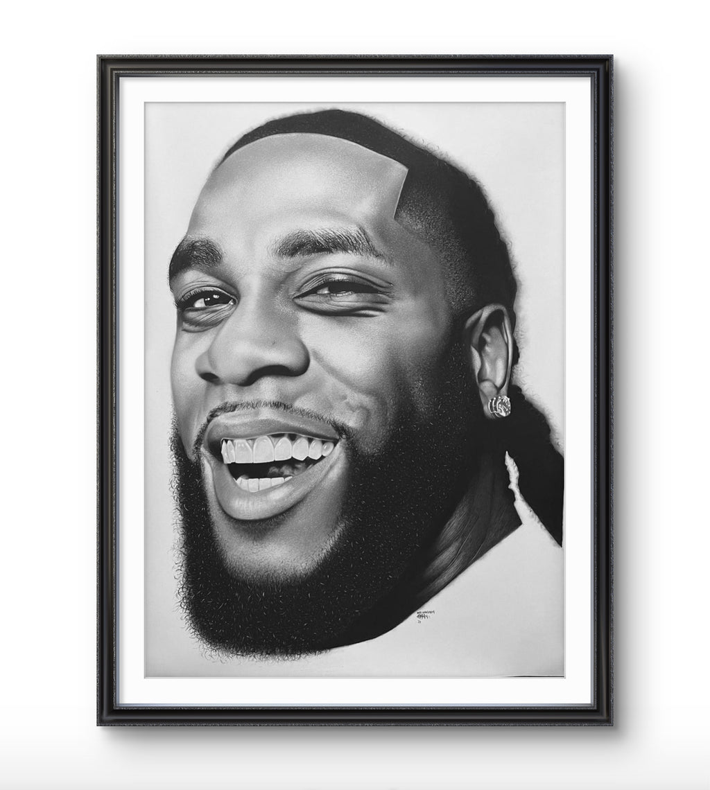 Burna Boy - Print