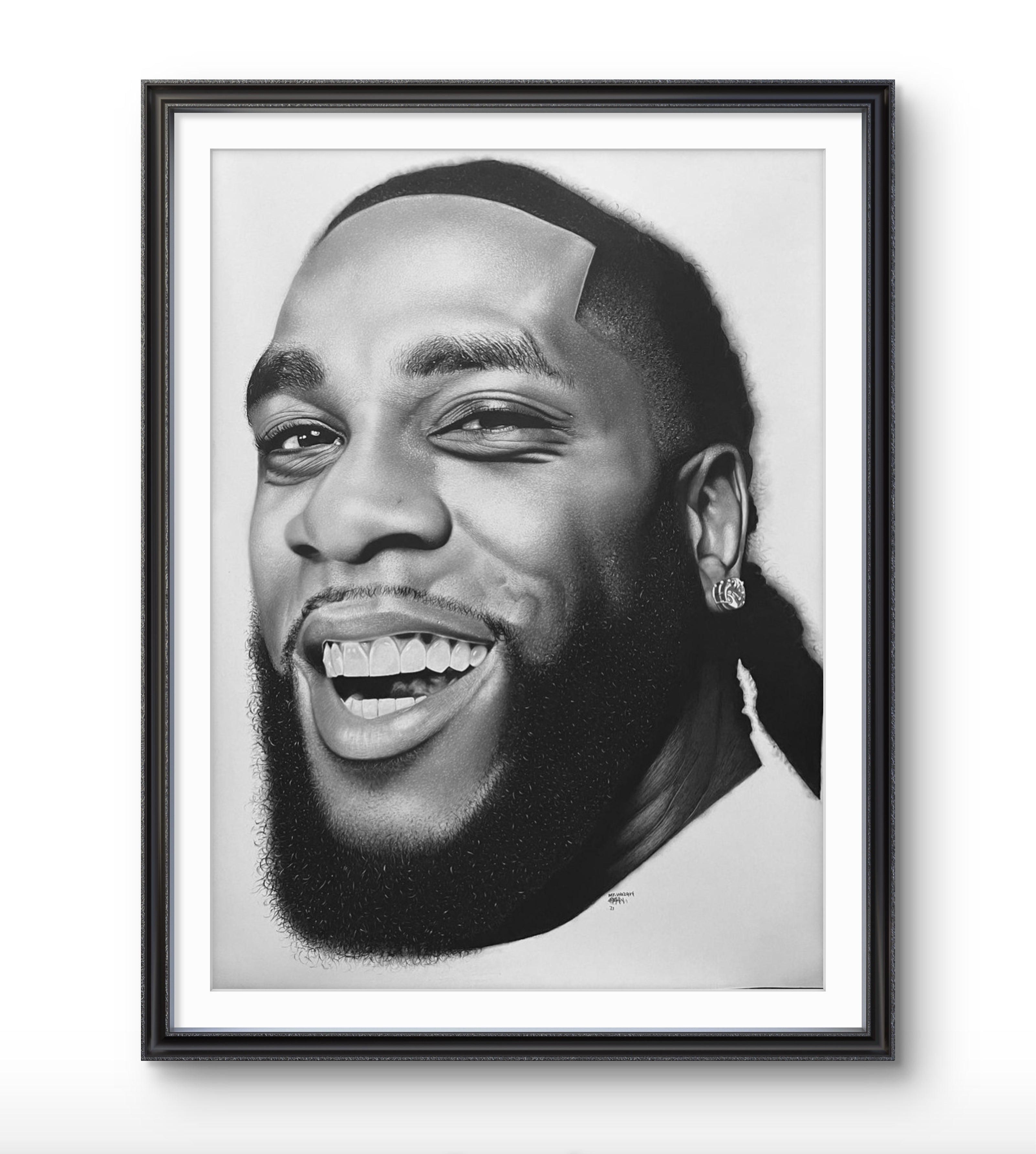 Burna Boy - Print