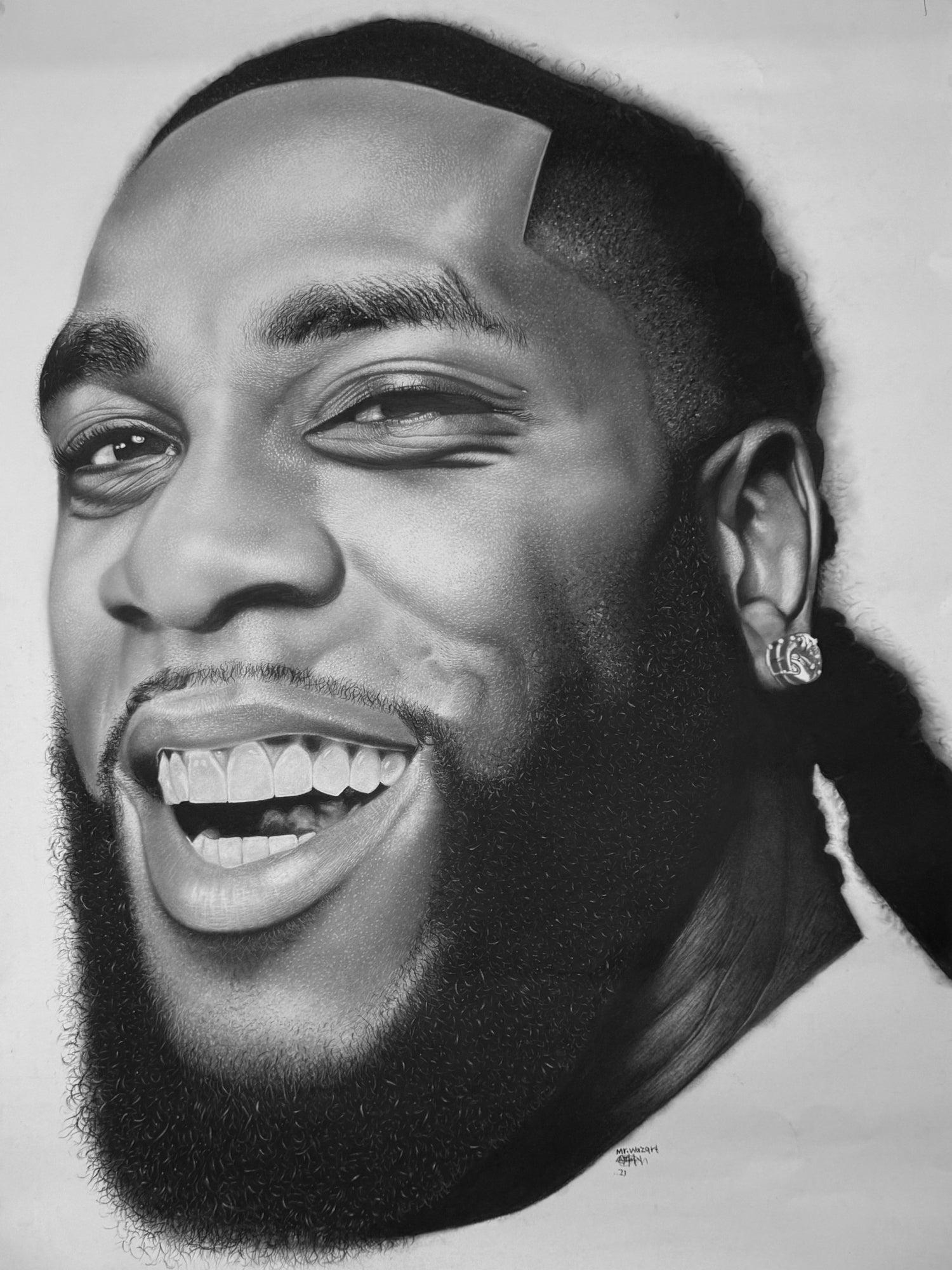 Burna Boy - Print